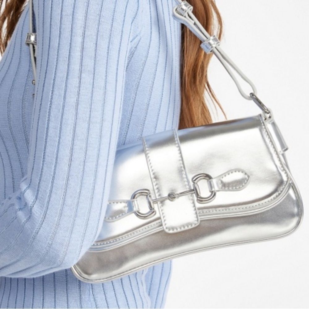 JUSTFAB - Modern Horsebit Shoulder Bag